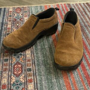 Brown Lands End Clogs
W8